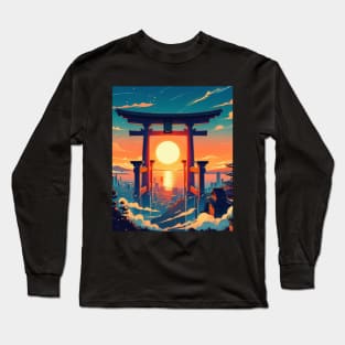 Torii Gate Japan Long Sleeve T-Shirt